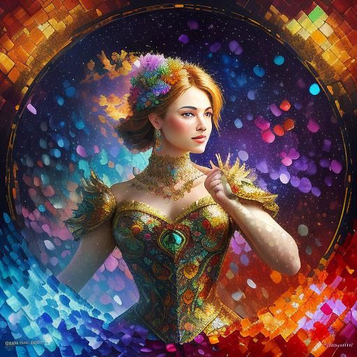 Hamster in Futuristic Attire: Hyperrealistic Portrait