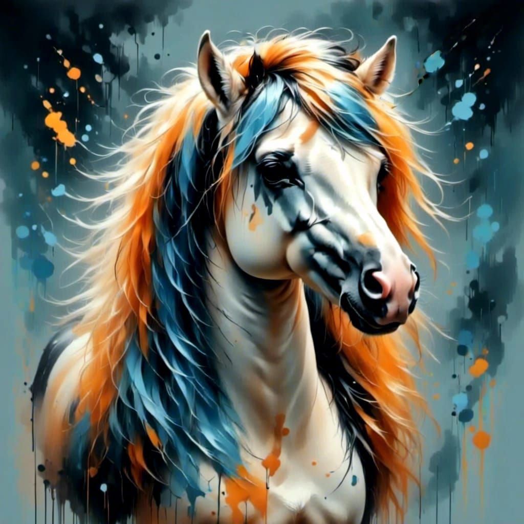 Doe-Eyed Girl Smiling in Fairy Light Fireflies