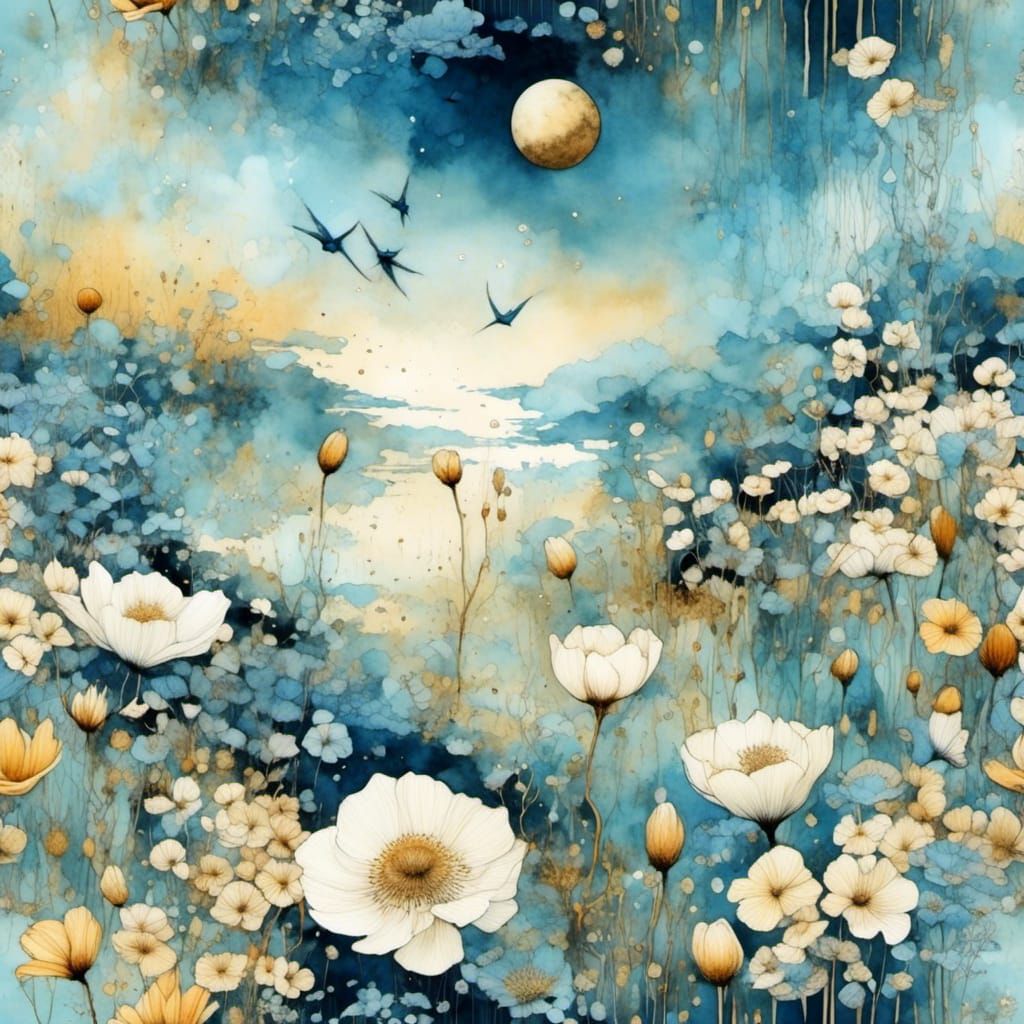 Magical Underwater World in Softly Vibrant Colors