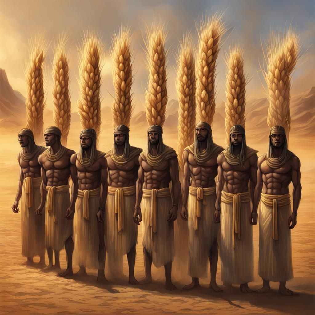 Surreal Dream: Seven Grains Consumed, Dark Fantasy Art