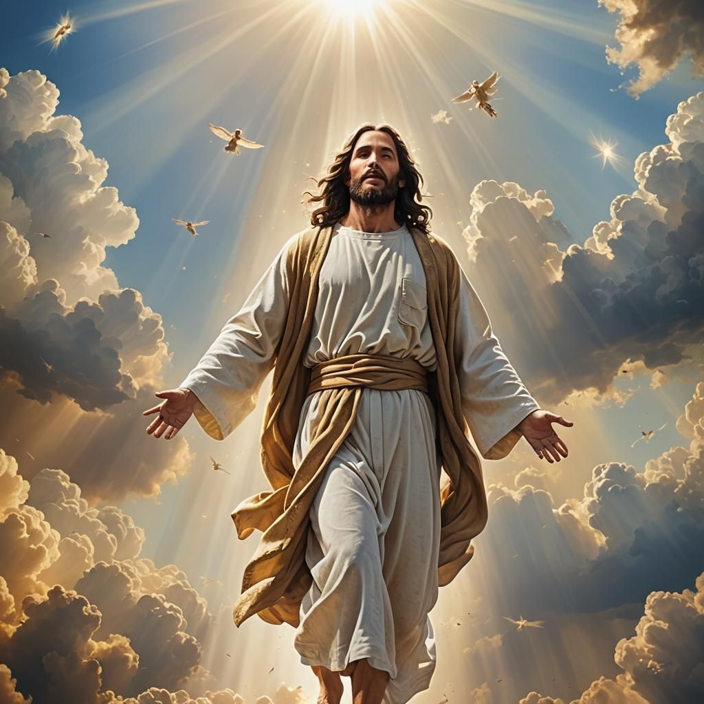 Jesus Christ Returns in Divine Radiance