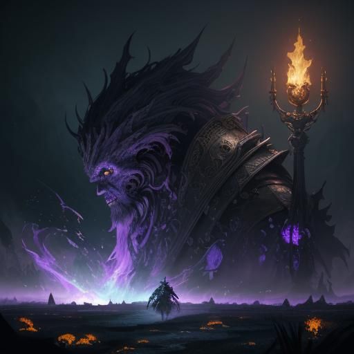 Dark Fantasy Art of Unknown German Languages