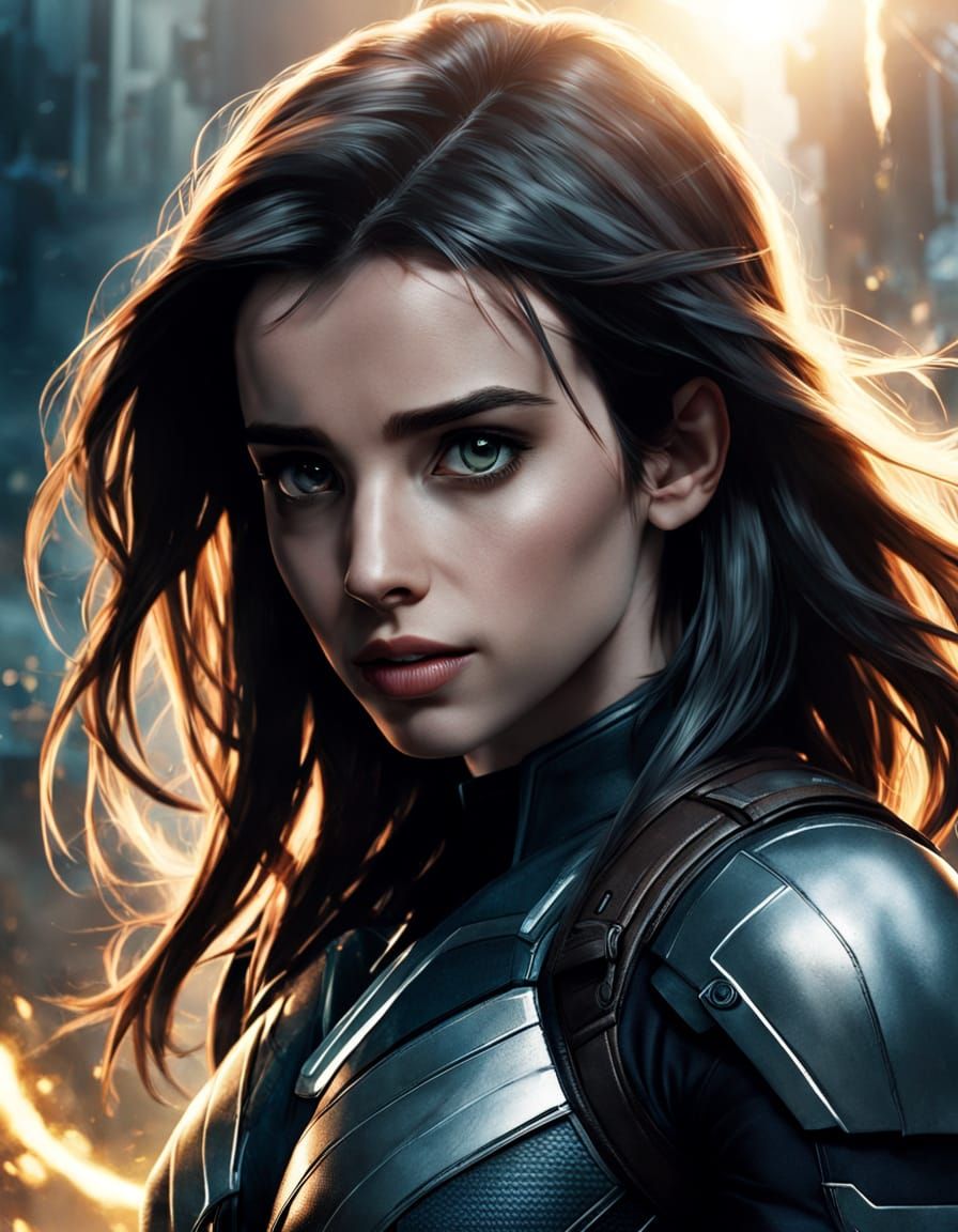 Emma Roberts as Rogue in Marvel's Cinematic X-Men Style