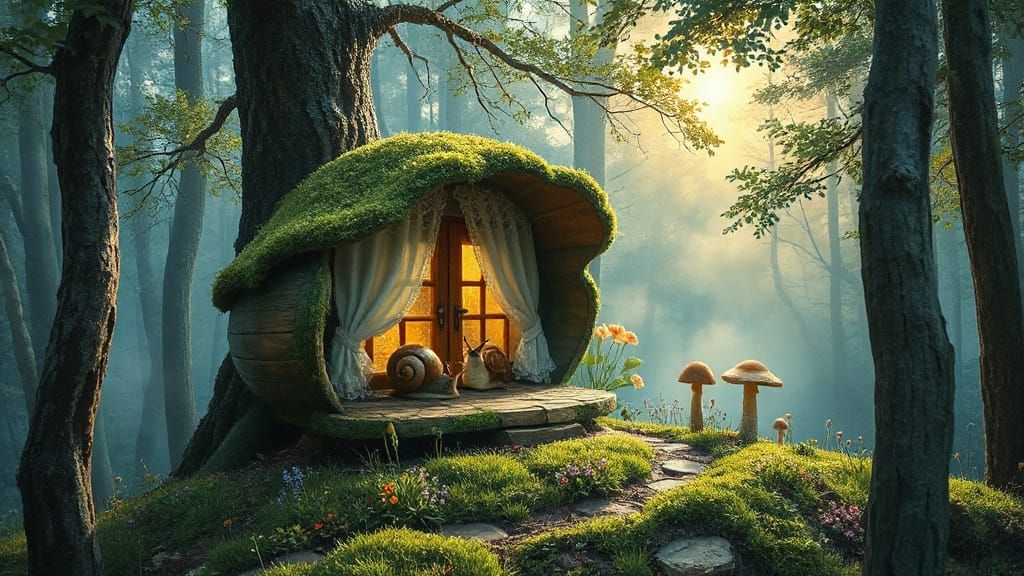 The Snail Haven - Open Prompt