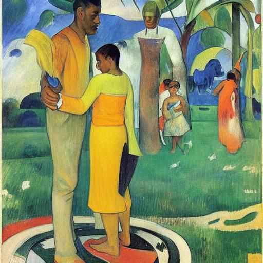 Loving Memory in Impressionistic Style