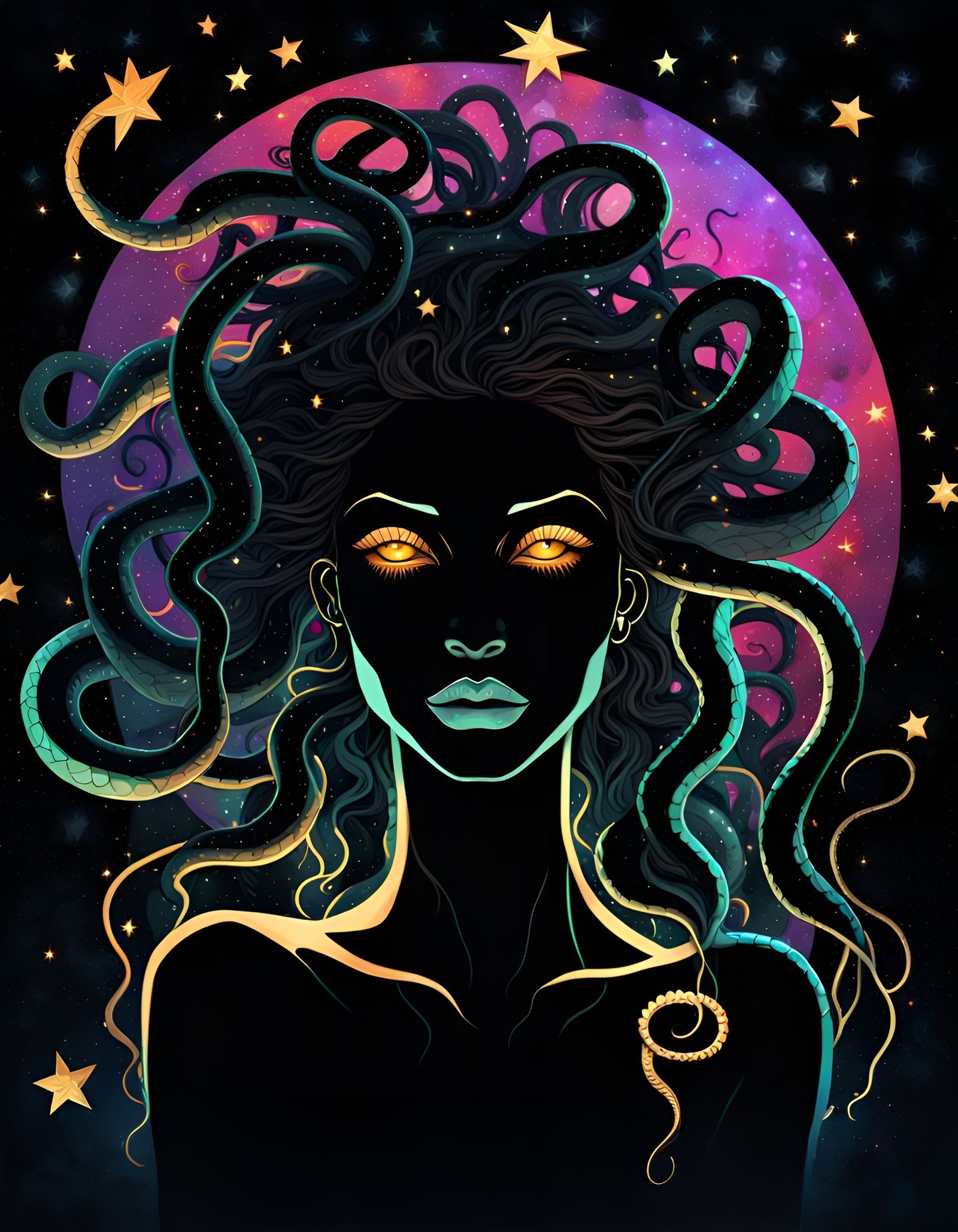 Medusa Silhouette