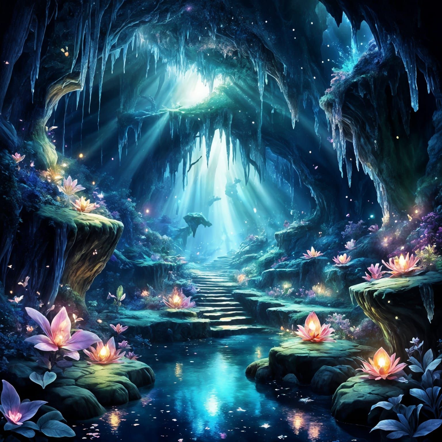 Ethereal Cavern of Sparkling Wonder