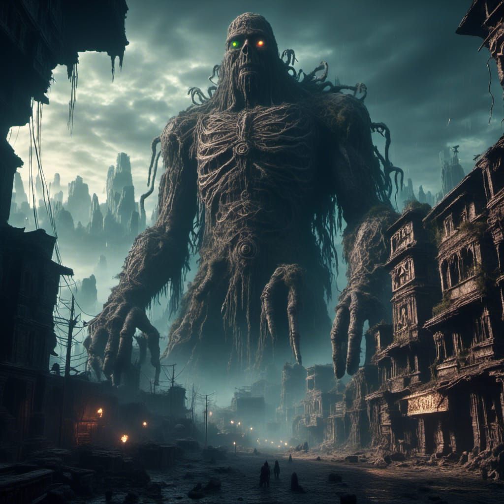 Lovecraftian Horror Ascends Over Metropolis