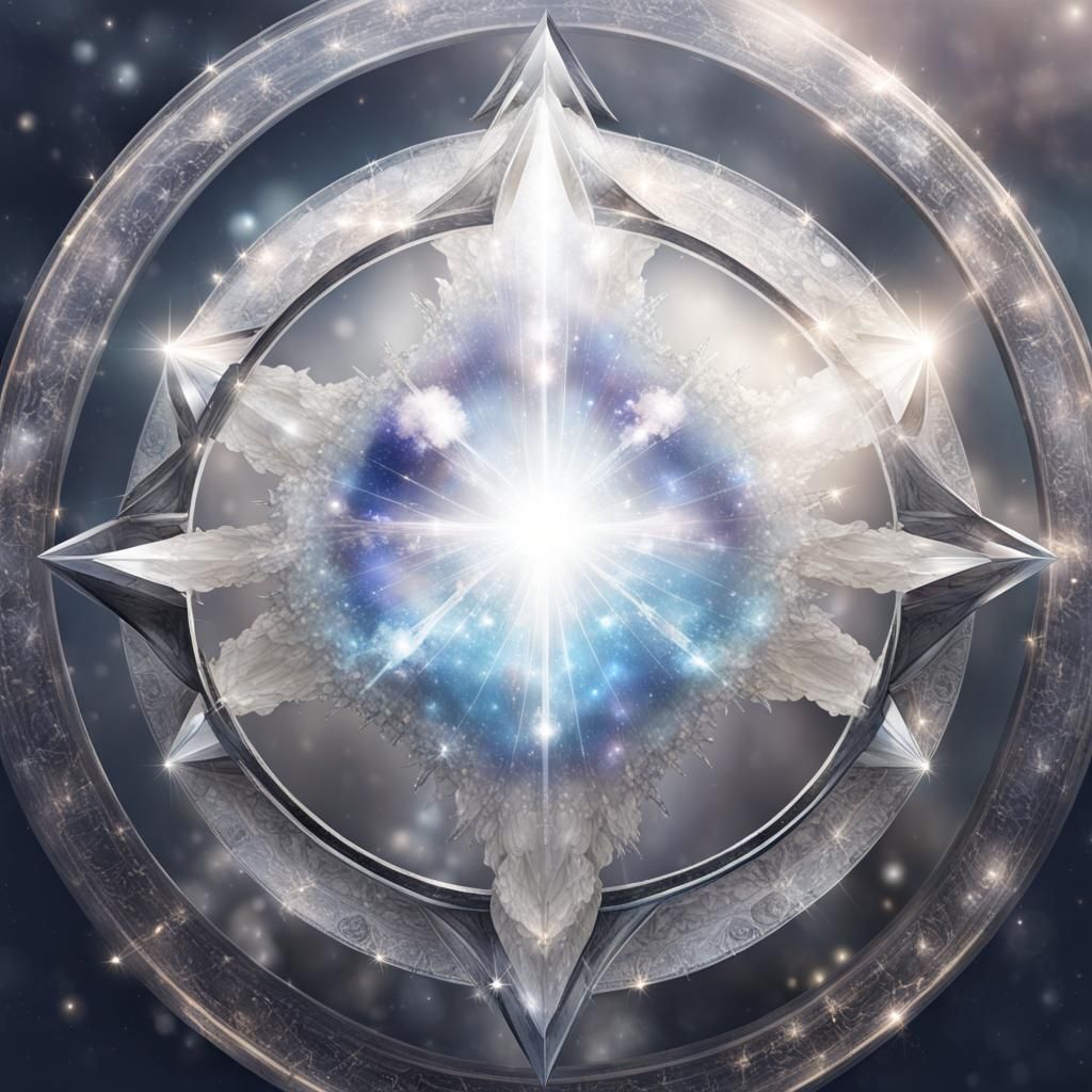 Crystal Shield Containing a Universe of Light