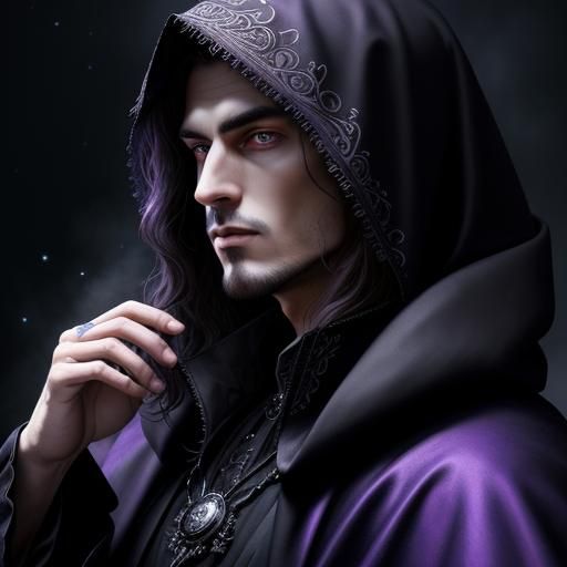 Gothic Oil Portrait of a Young Nobleman