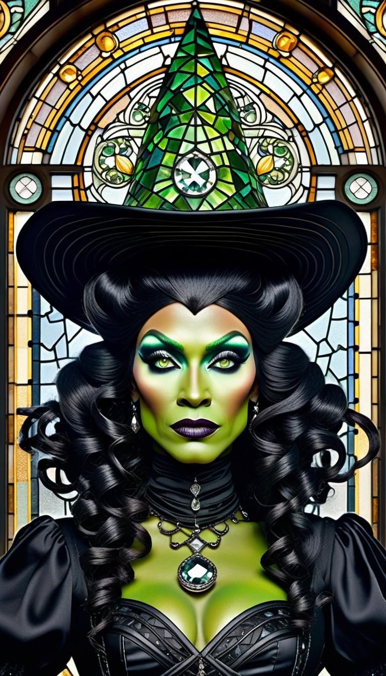 Victorian Gothic Wicked Witch