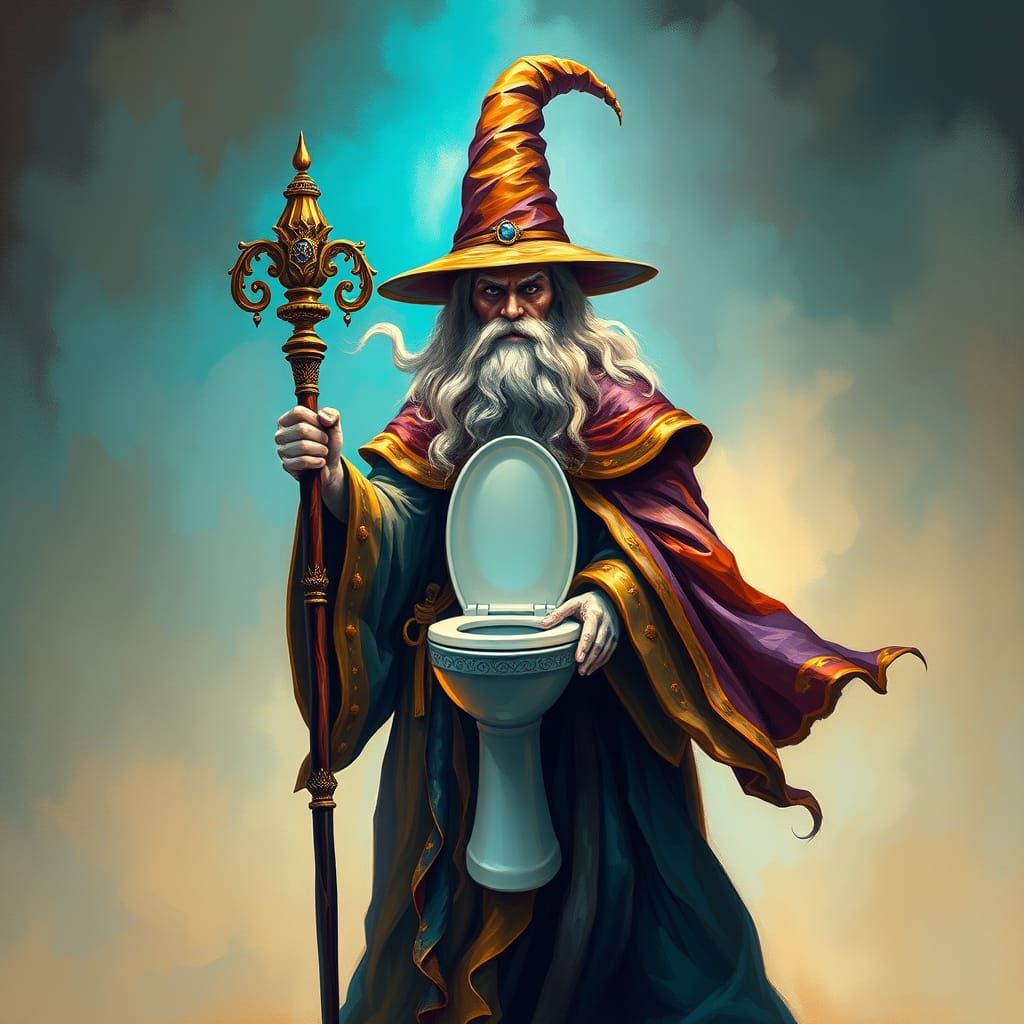 Enchanted Wizard of Skibidi Ablutions