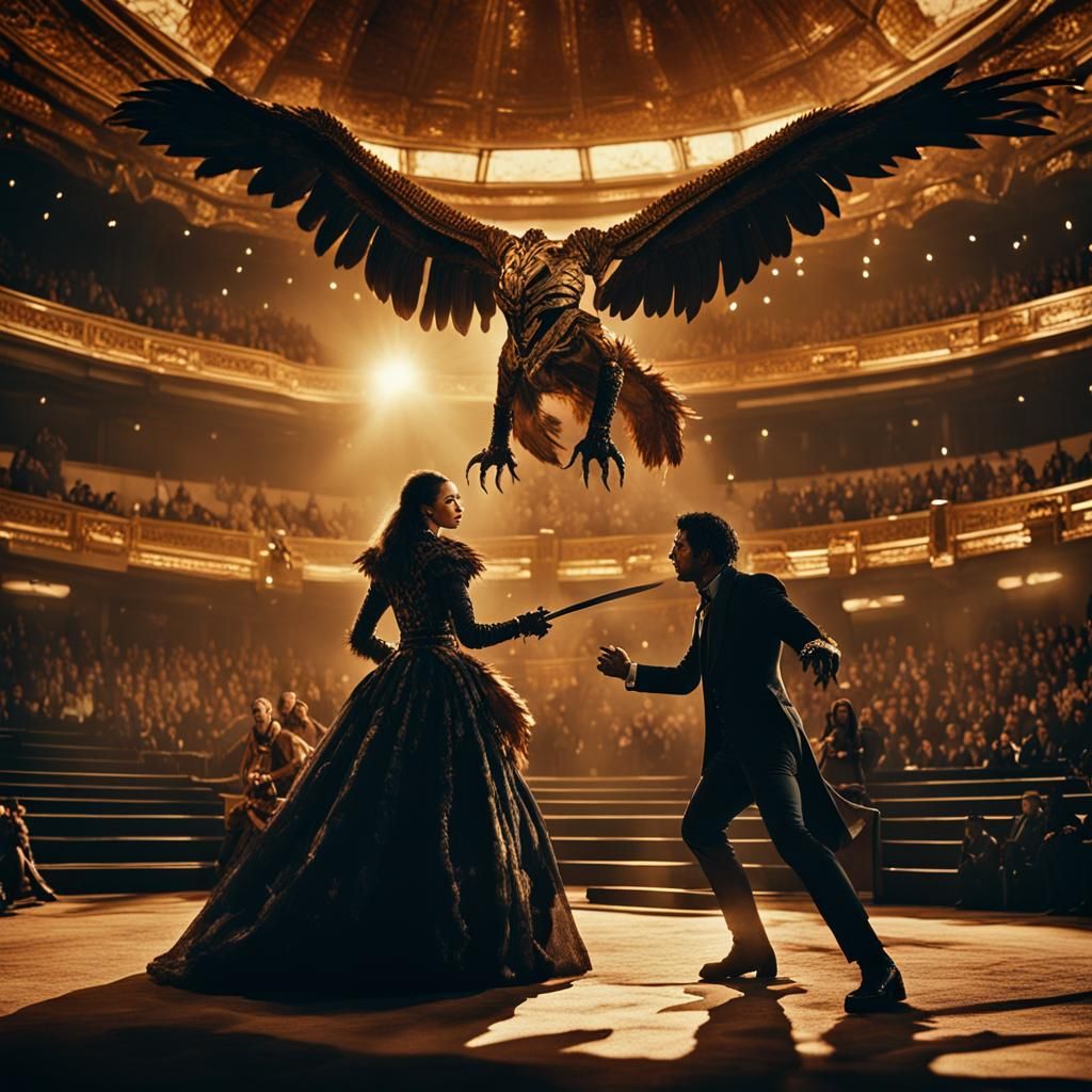 Treacherous Arena Deathmatch Watched From Above