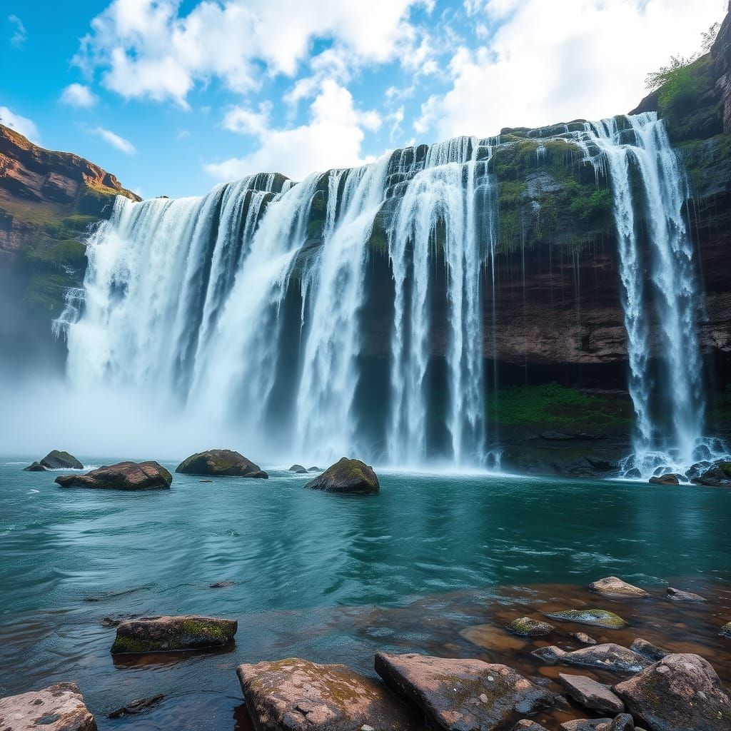 Rainbow Waterfall: A Vibrant Natural Wonder