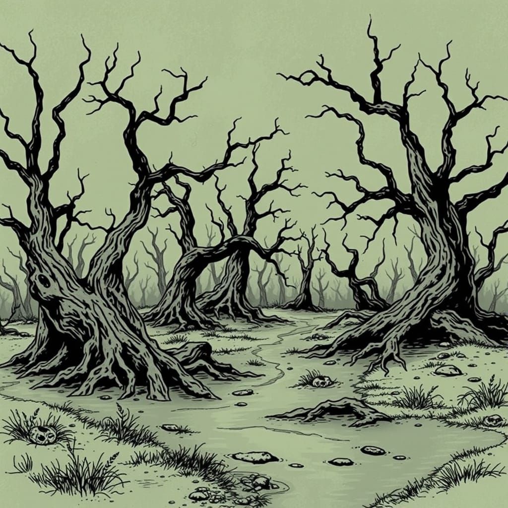 Swamp of the Croak Hag #Mörktober 2025