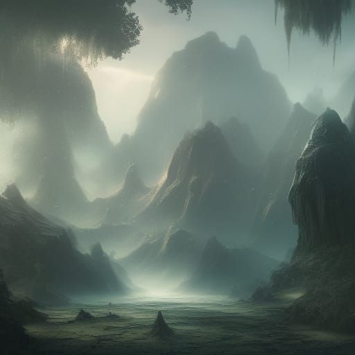 Opaline Stone Detailed Matte Painting