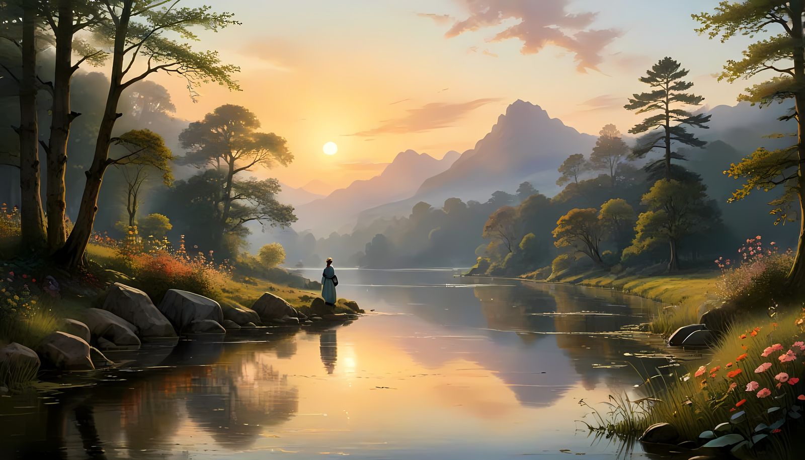 Hopeful New Year Sunrise