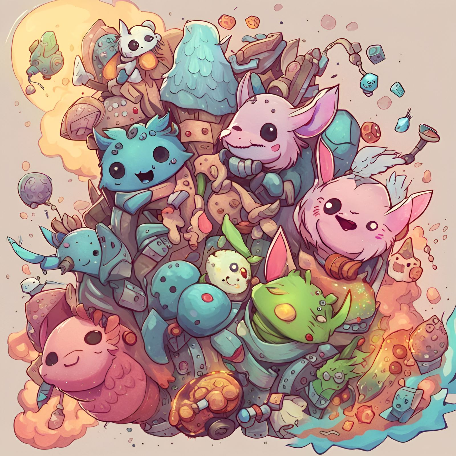 Art in the Style of Mormookiee