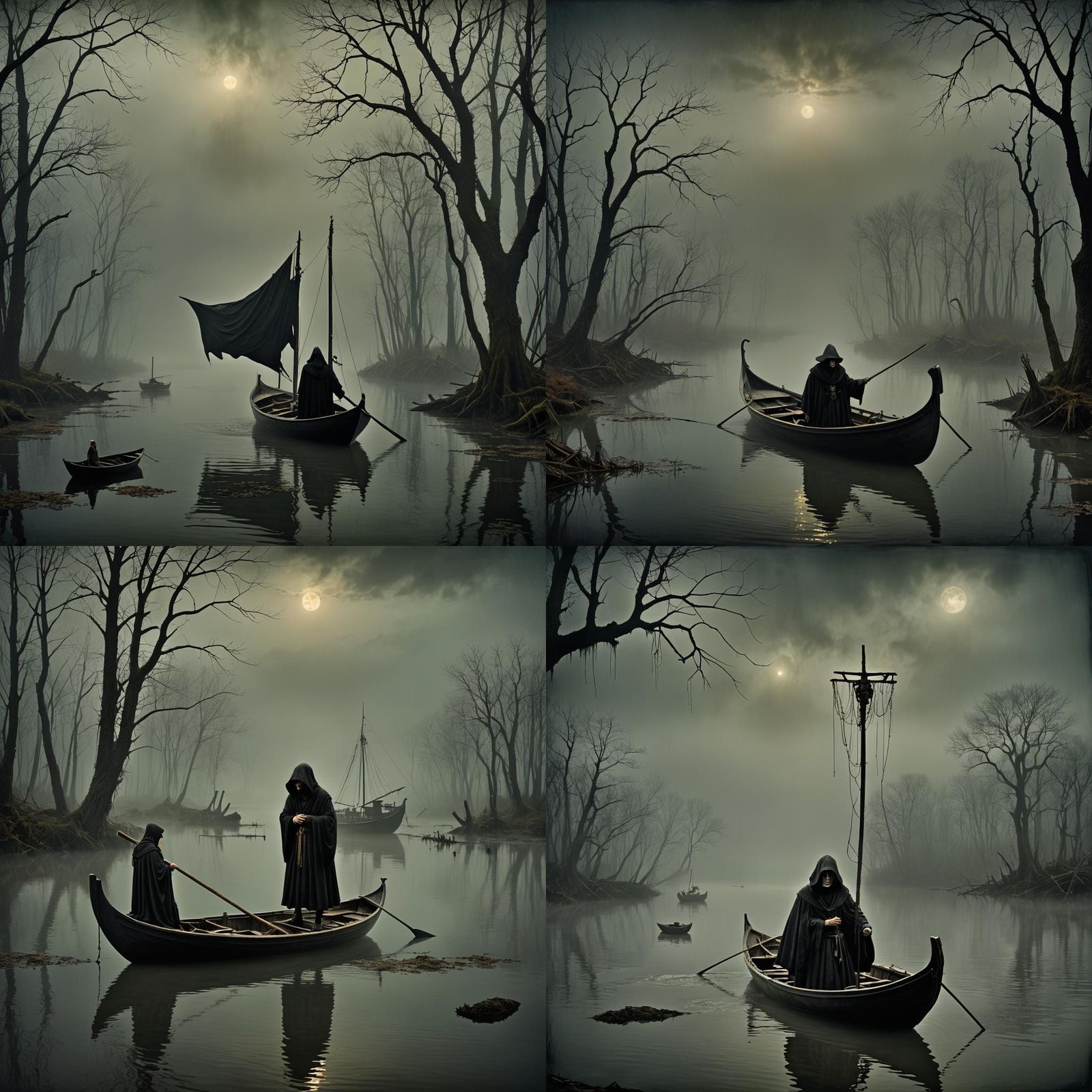 The River Styx, Charon, and Friends