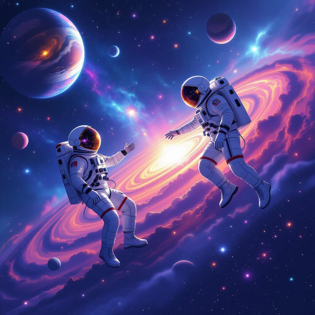 Astronauts in Space: A Futuristic Vision