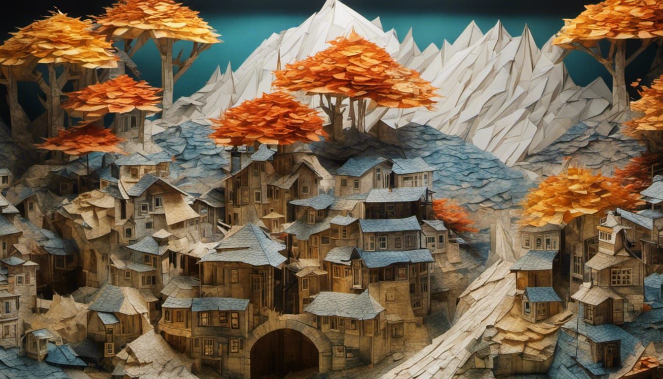 The paper fantasy world