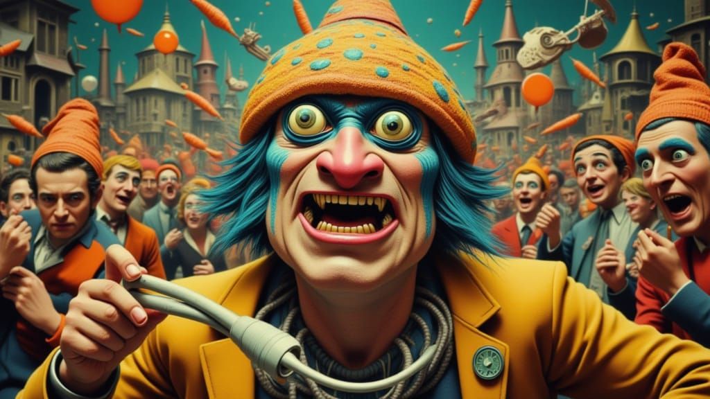 Jack the Whipper Spins in Village, Fools Fish with Carrots