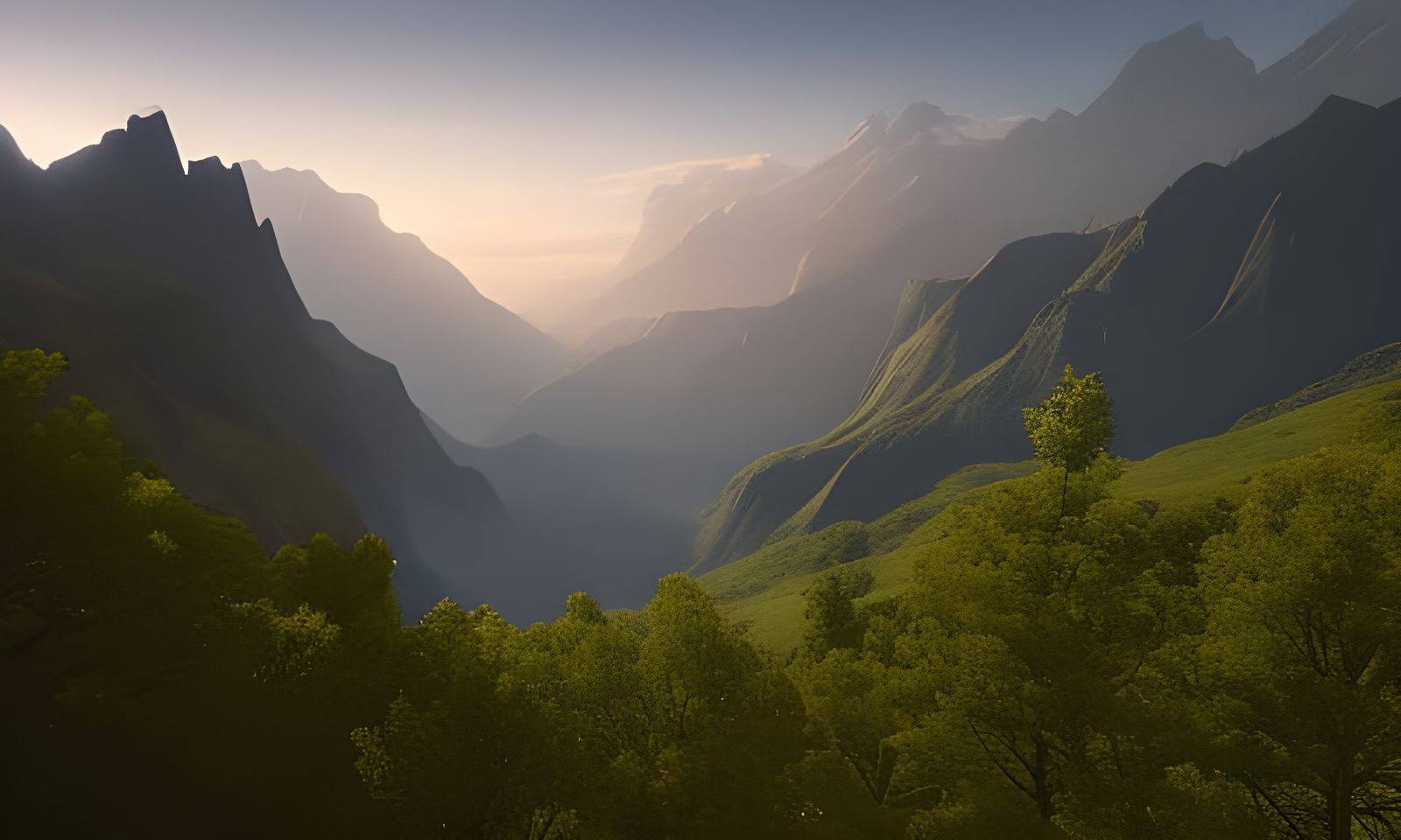 High Wire Dancer in Dark Fantasy Style