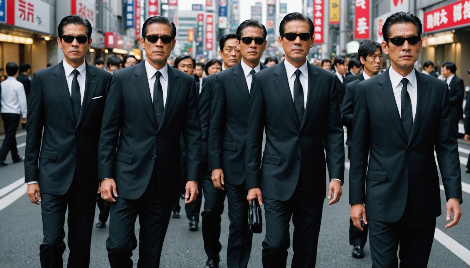 Men in Black in Japan