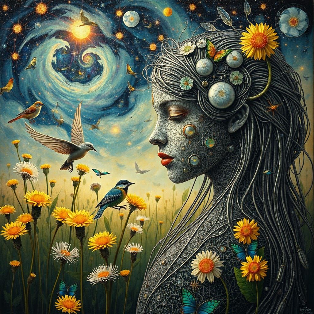 Psychedelic Utopia: Sacred Geometry in a Bosch Oil Painting