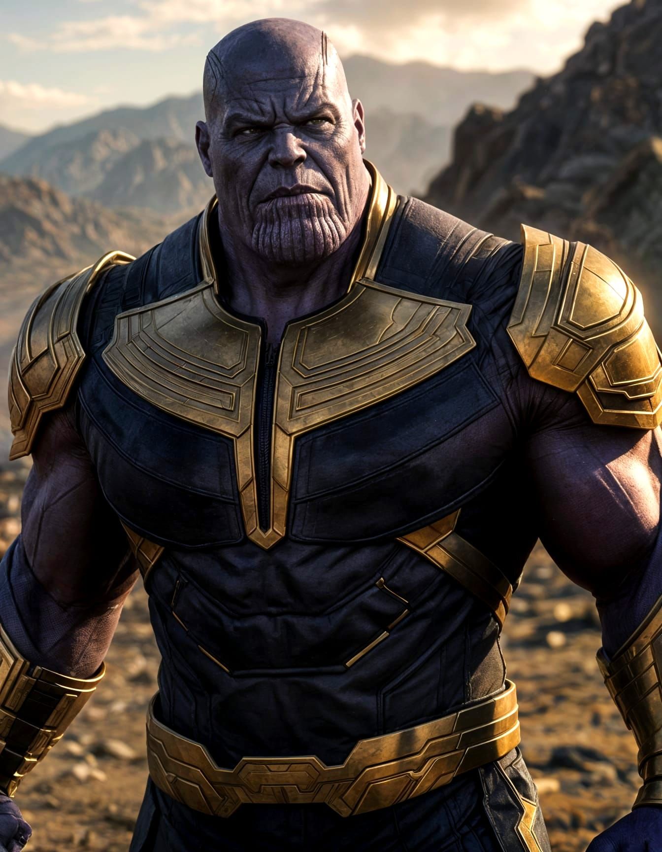 Marvel's Thanos in Epic 8K Concept Art