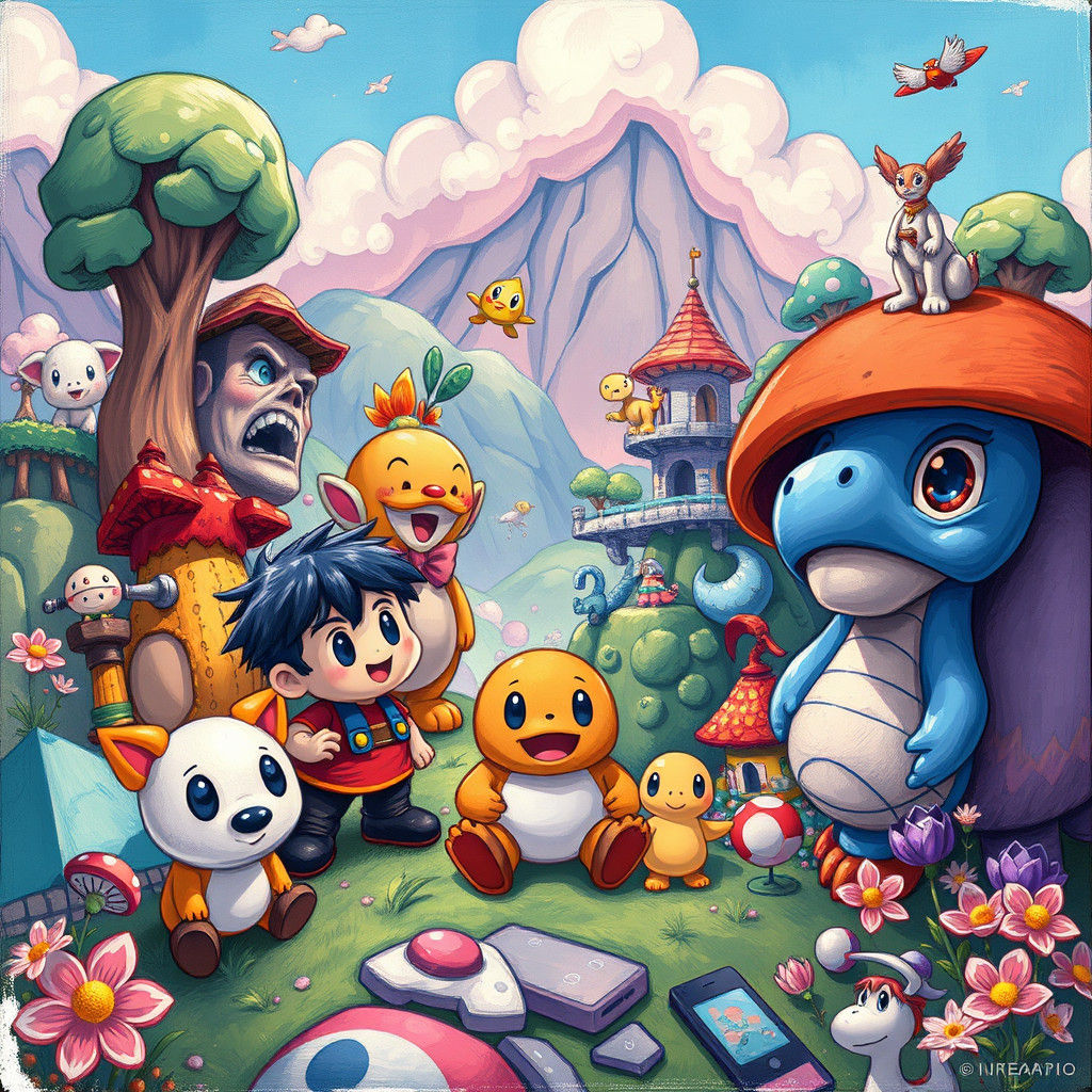 Random nintendo doodles