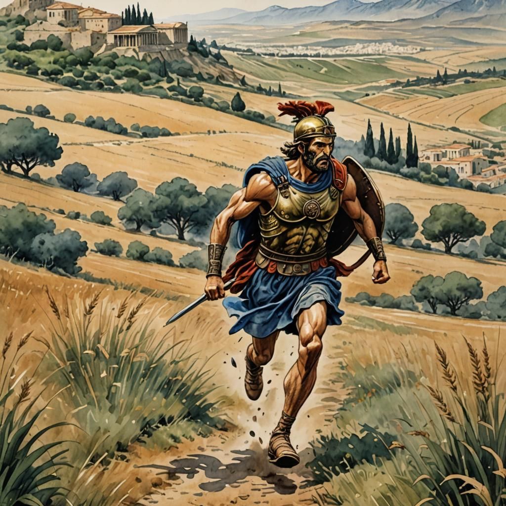Pheidippides: the running hero of Athens