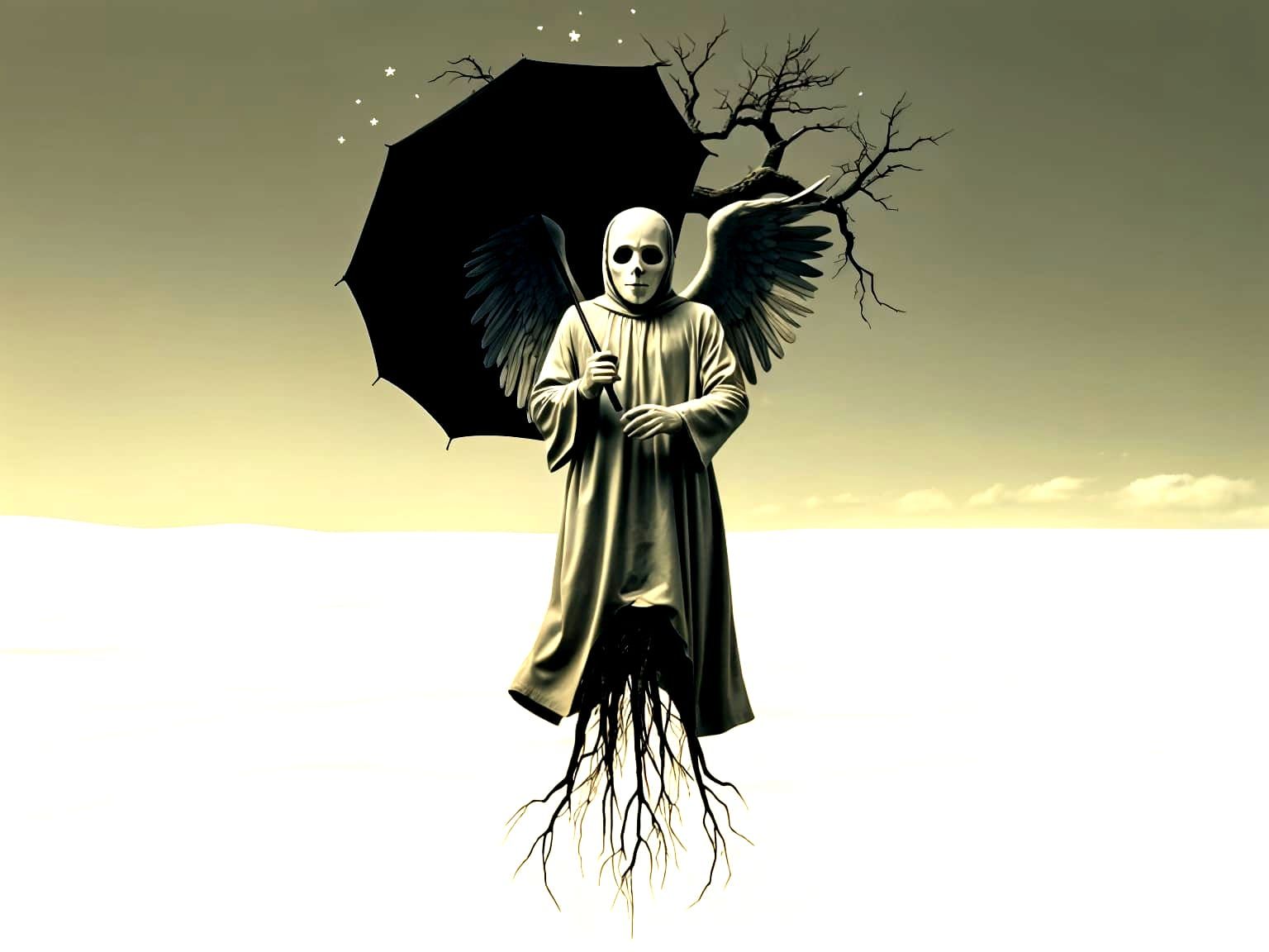 the surreal angel of transition