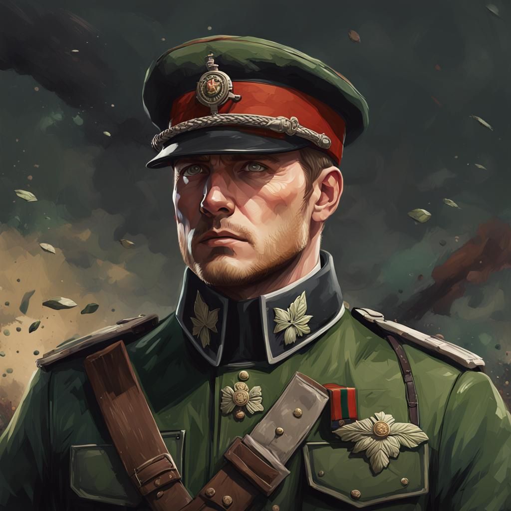 Allen Leech as IRA Soldier: Hyperdetailed Portrait