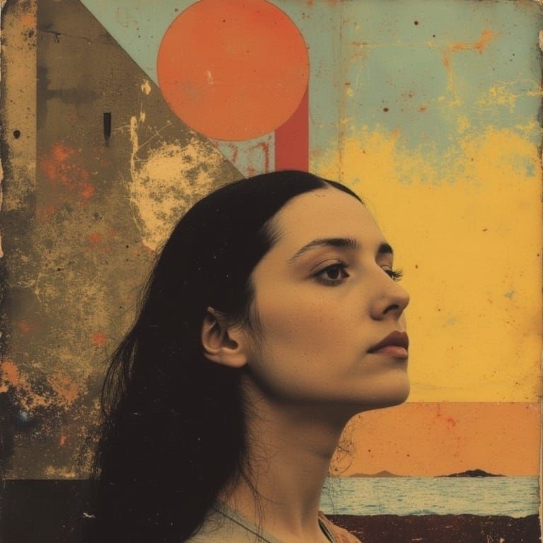 N.C. Wyeth-Inspired Portrait of Olga in Golden Sunset Light