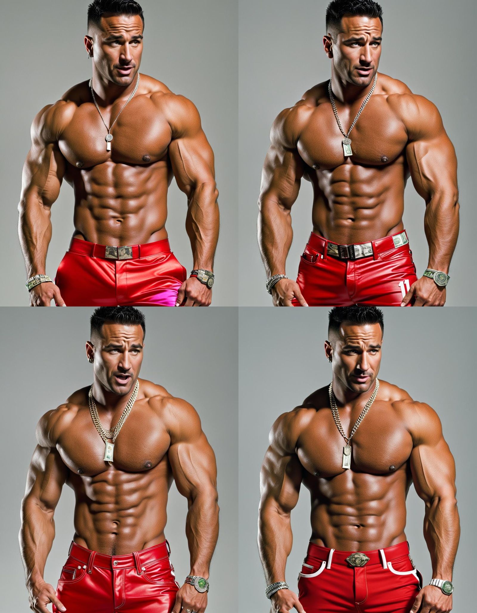 Go-Go Dancer in a Gay Bar, Digital Art