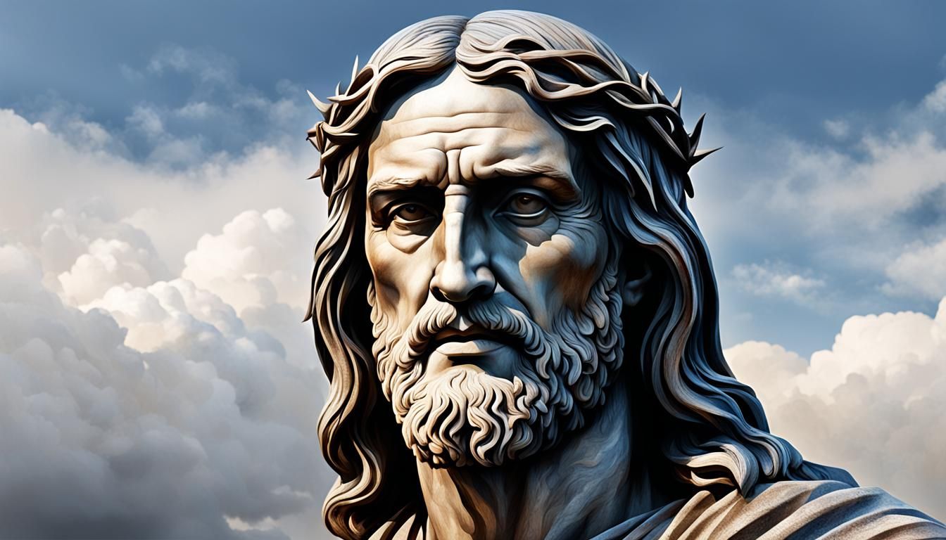 Philippians 2:5: Hyperrealistic Depiction of Christ's Teachi...