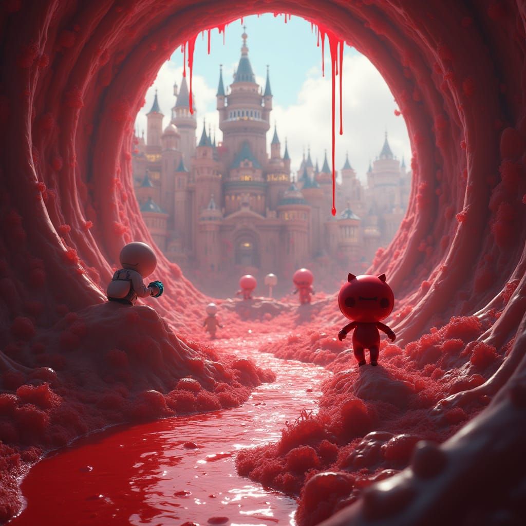 Bloodville: Heroes Protect City Inside Human Body