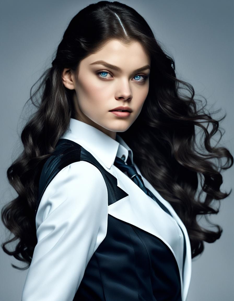 Zatanna, Mistress of Magic: Cinematic Superheroine Portrait