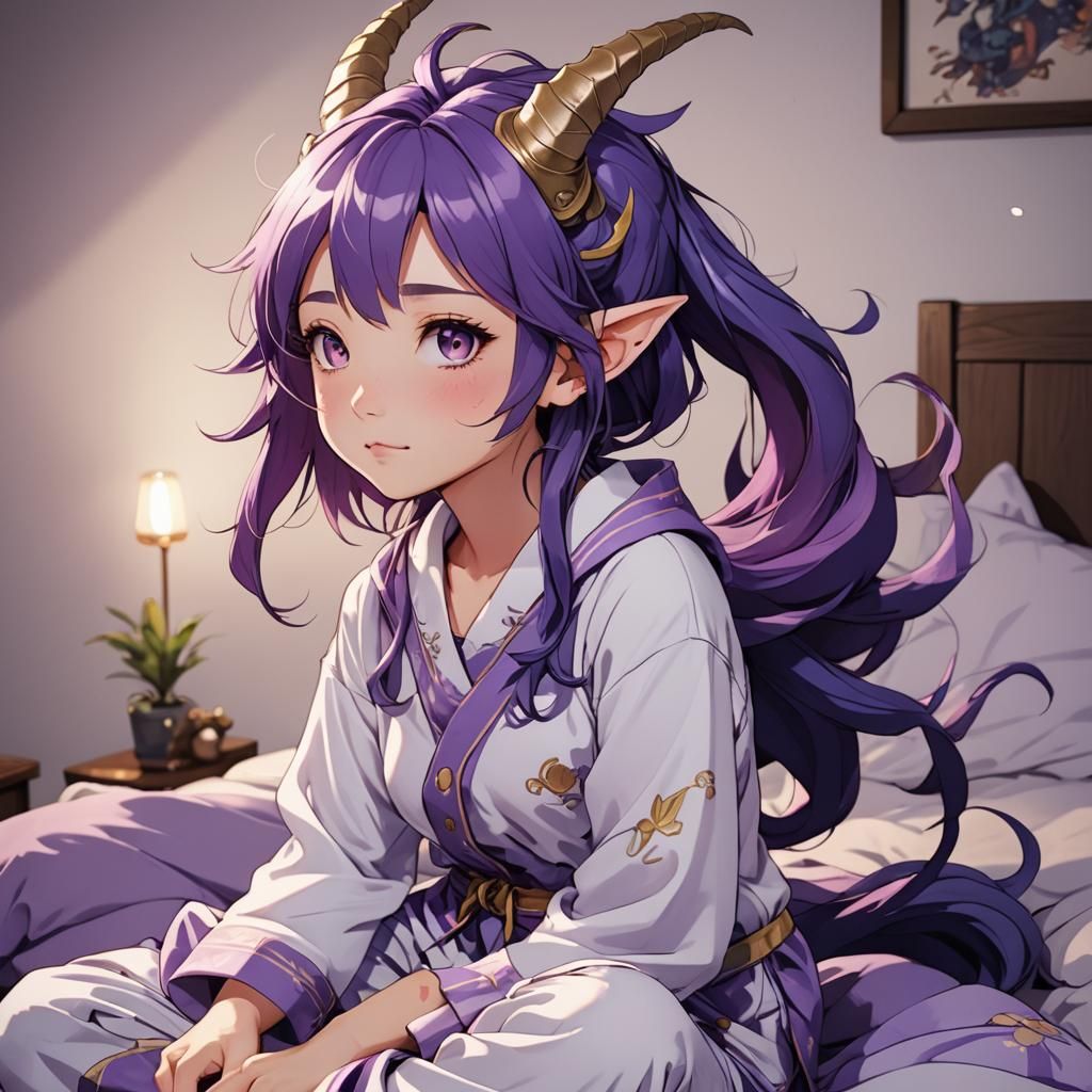 Dragon Girl in Pajamas: Anime Manga Scan