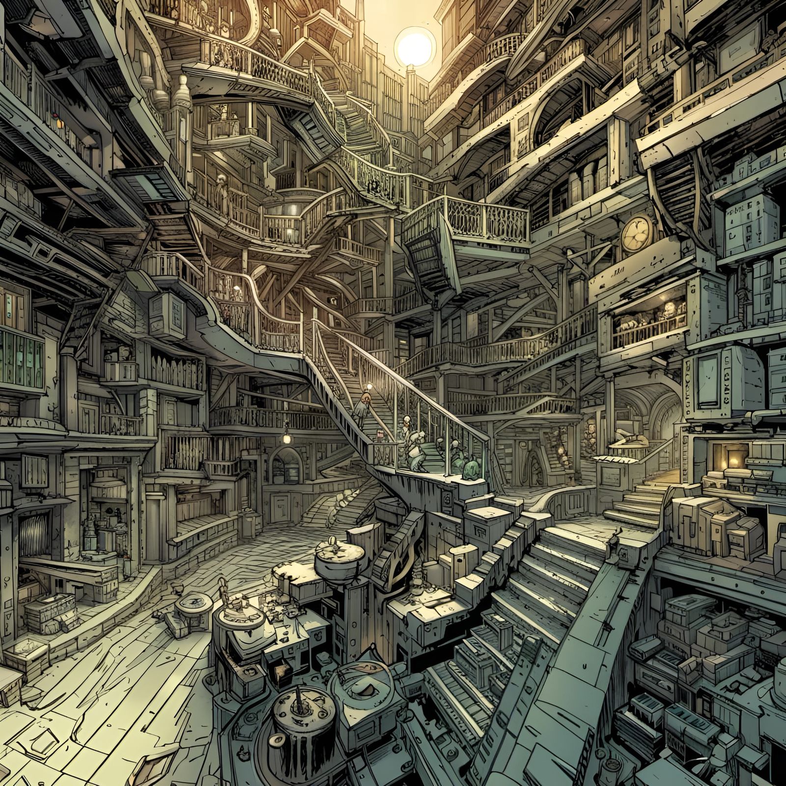 Inspired by M.CEscher