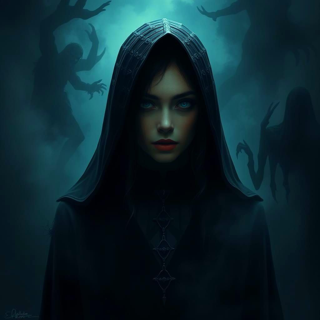 Sinister Figure in Baroque Style