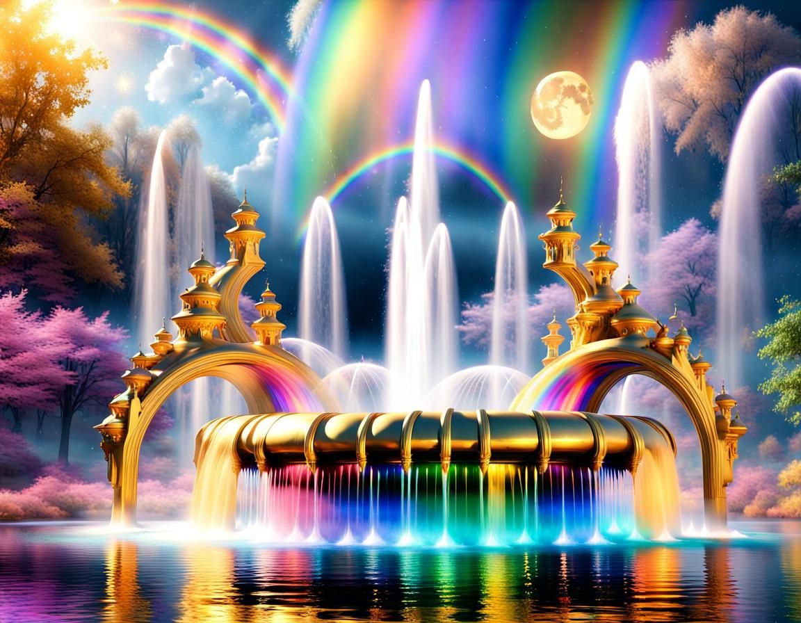 Magical Water Fountain