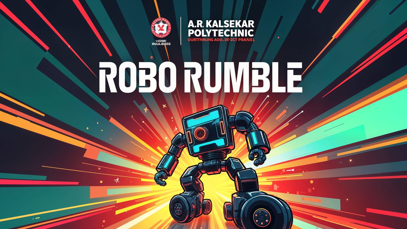 Robo Rumble 2K24: Retro-Futuristic Robotics Competition Post...