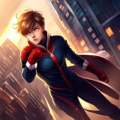 Marvel Comics in Anime Style