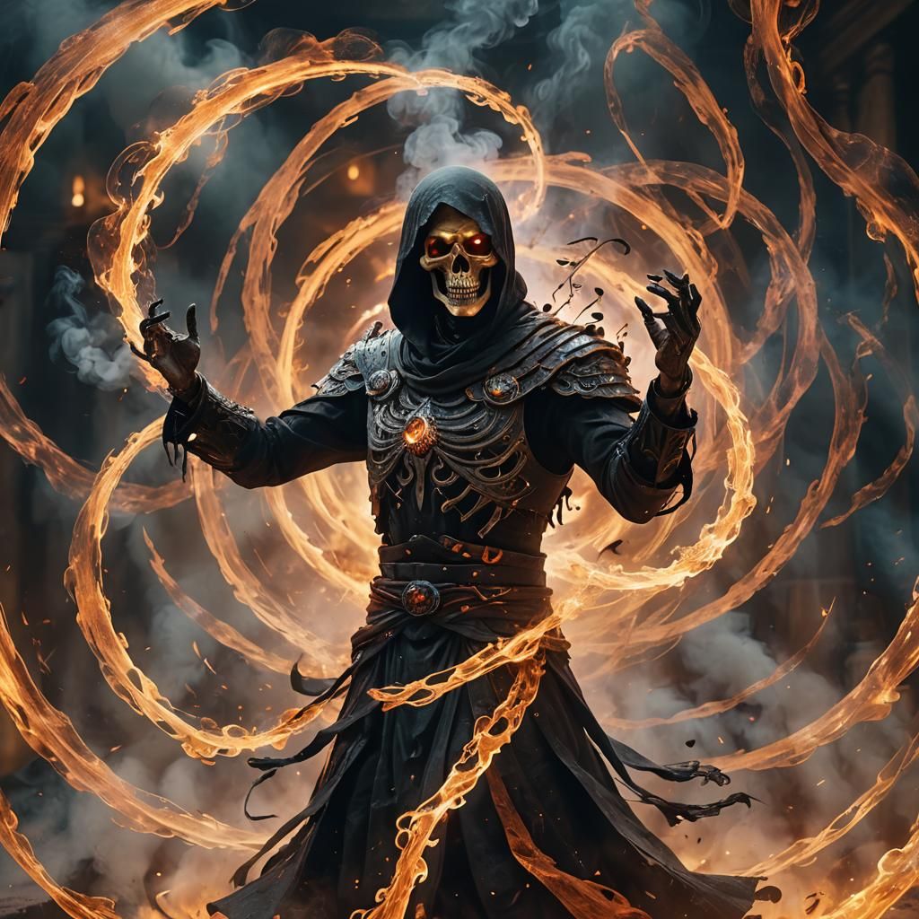 Death Dancing in Smoke: A Dark Fantasy Concept