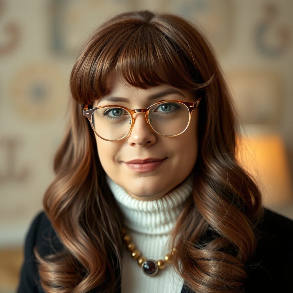 Realistic Photo of Calipers in Elegant Wig