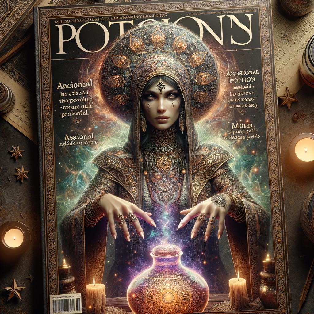 Potion Magazine - (Only for Witches)
