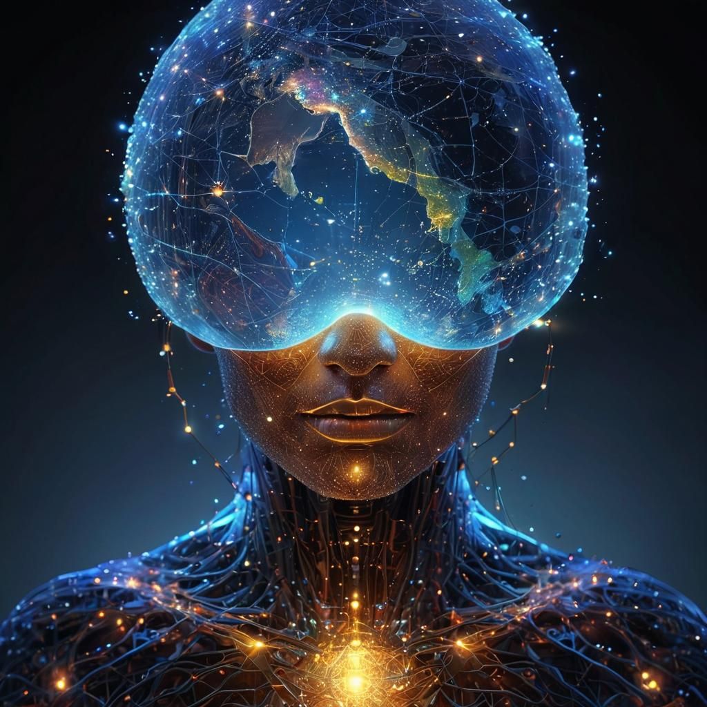 Internet-Connected Human Mind in a Whimsical Utopia