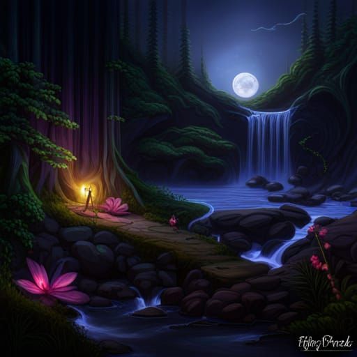 Rest at the campfire